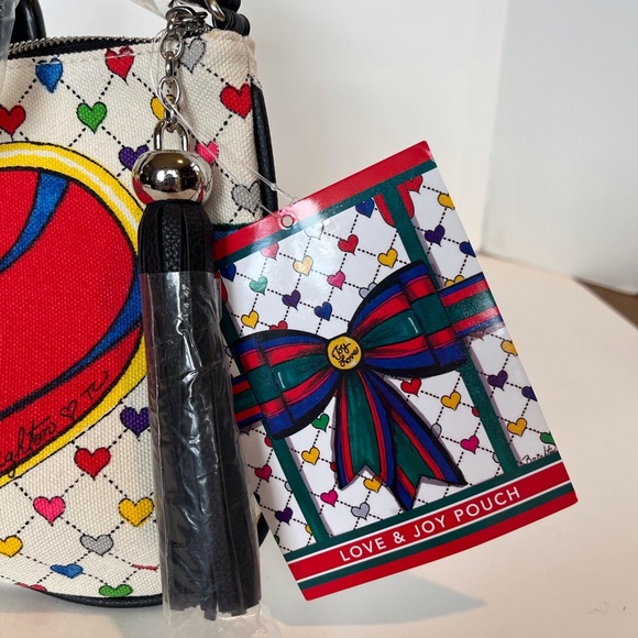New With Tags Brighton Love & Joy Pouch Purse - Picture 4 of 12